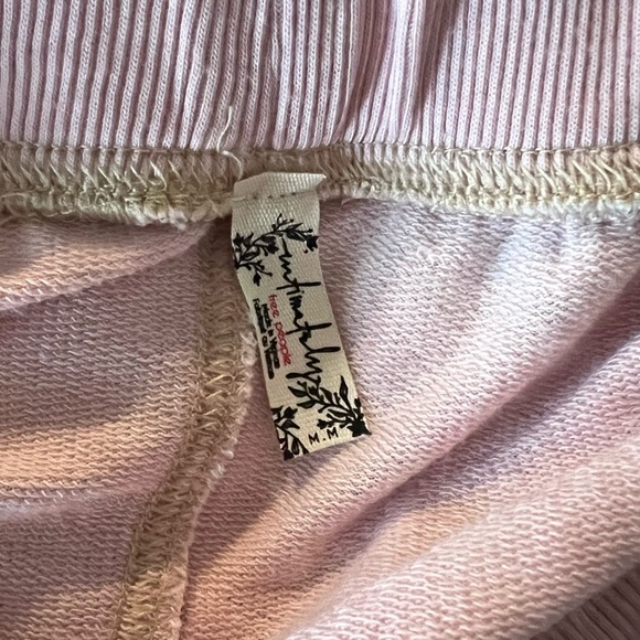 Free People Harem Joggers Pink, MED NWT - Picture 10 of 16